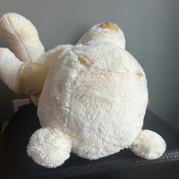 Disney Gold and Cream Winnie the Pooh Plush Stuffed Animal - Picture 7 of 12